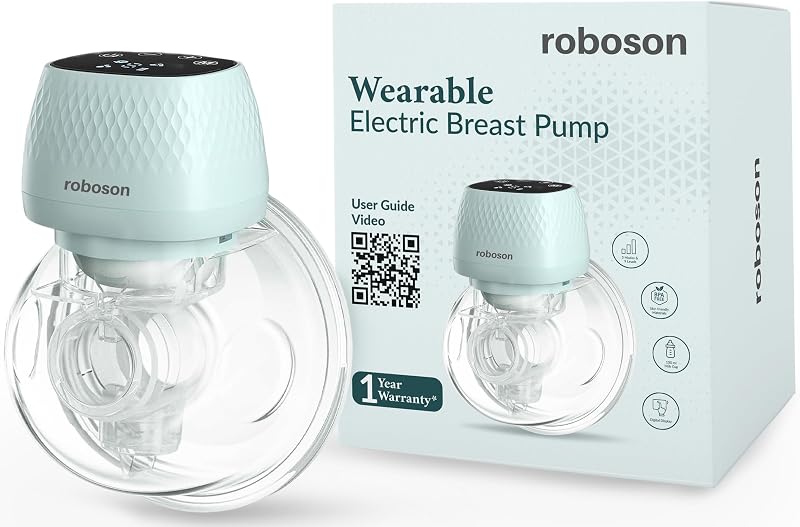 Roboson Wearable Electric Breast Pump For Feeding Mothers 3