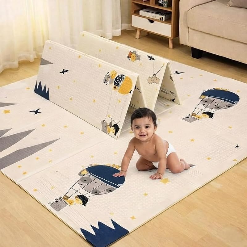 Tarkan Extra Large Reversible Baby Play Mat 11