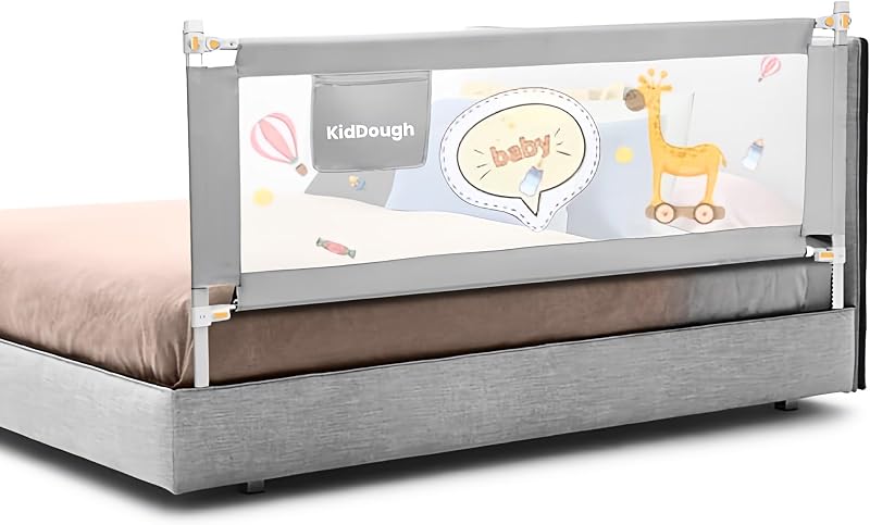 Kiddough Bed Rail Guard For Kids Safety Bed Rail For