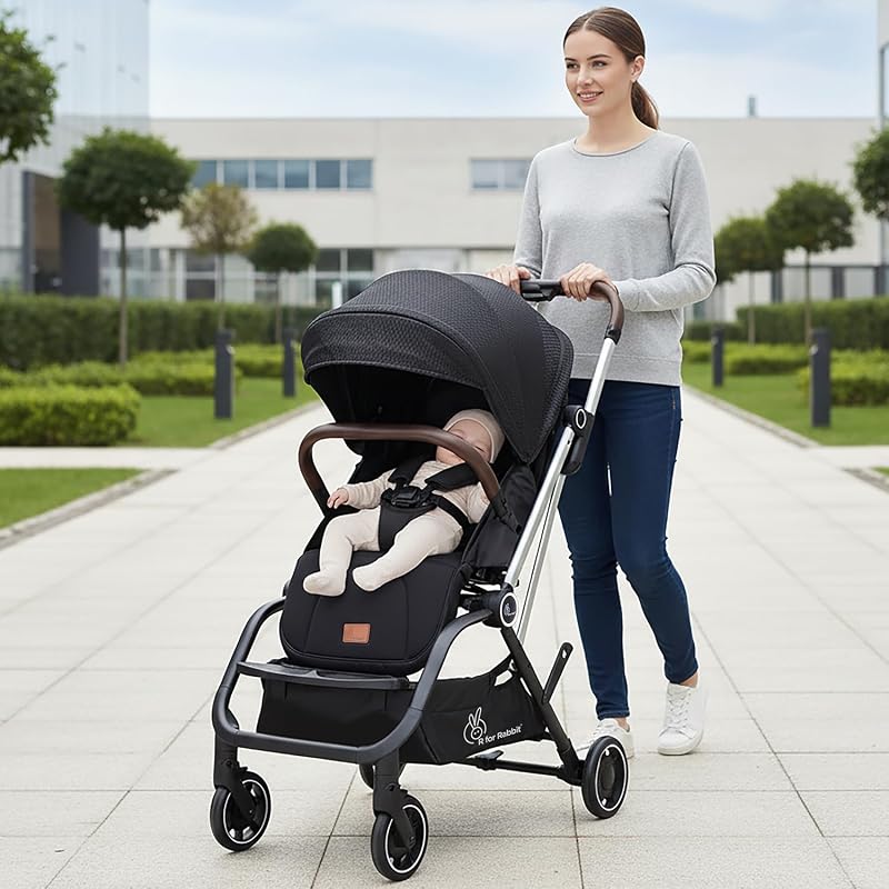 Rabbit Street Smart 360 Degree Rotatable Stroller For Newborn Baby
